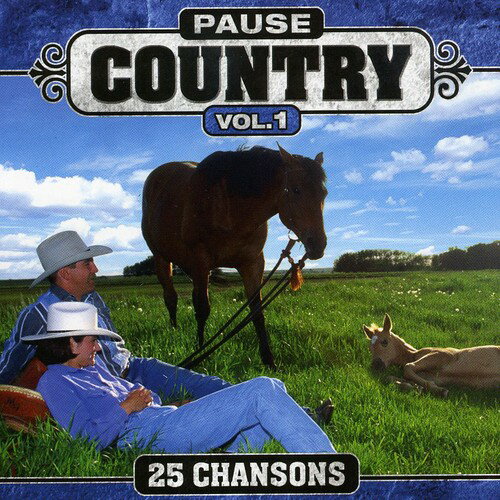 【取寄】Pause Country - Volume 1 CD アルバム 【輸入盤】