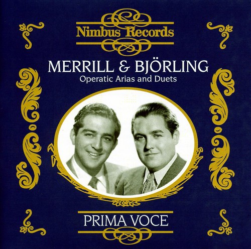Robert Merrill / Jussi Bjorling - Operatic Arias ＆ Duets CD アルバム 【輸入盤】