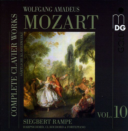 Mozart / Rampe - Complete Clavier Works 10 CD アルバム 【輸入盤】
