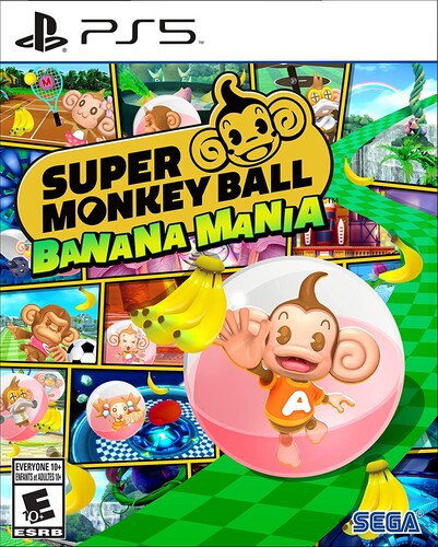 【取寄】Super Monkey Ball Banana Mania Standard Edition PS5 北米版 輸入版 ソフト