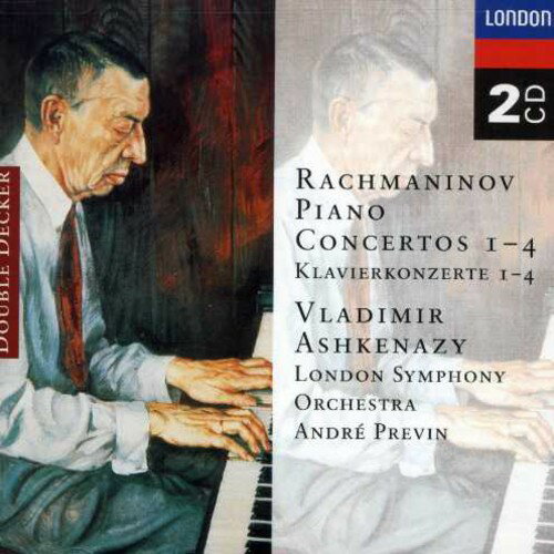 Rachmaninoff / Ashkenazy / Previn / London Orch - Piano Concertos 1-4 CD アルバム 【輸入盤】