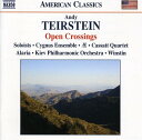 Teirstein / Cygnus Ensemble / Cassatt Quartet - Open Crossings CD アルバム 【輸入盤】