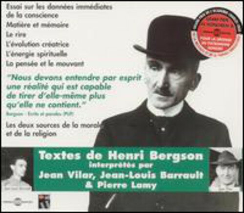 Henri Bergson - Interprete Par Jean Vilar Et Jea