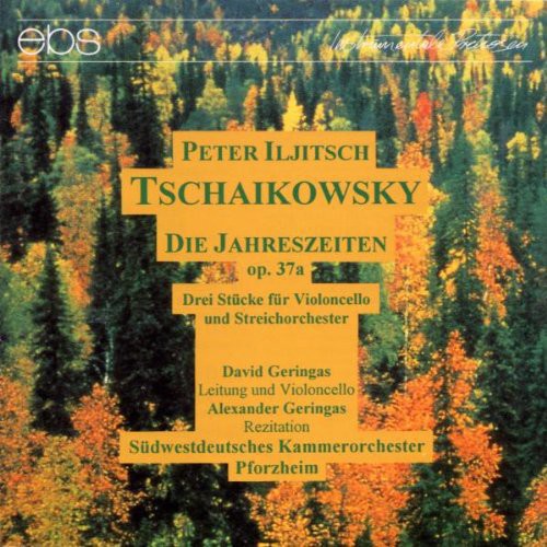 Tchaikovsky / Geringas Swg Co Pforzheim - Seasons, Op.37a / 3 Pieces For Cello CD アルバム 【輸入盤】
