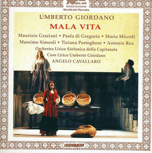 【取寄】Giordano / Graziani / Simeoli / Rea / Cavallaro - Mala Vita CD アルバム 【輸入盤】