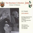 Handel / Lso / Beecham - Solomon CD アルバム 【輸入盤】