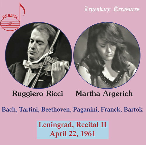 J.S. Bach / Argerich / Ricci - Leningrand Recital 2 CD Ao yAՁz
