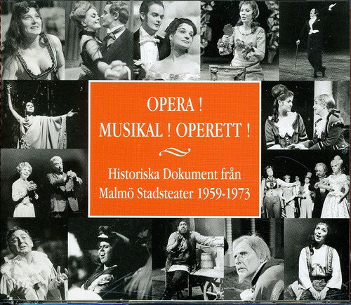 Stadsteater / Malmo Stadsteater - Opera Musikal Operett CD アルバム 【輸入盤】
