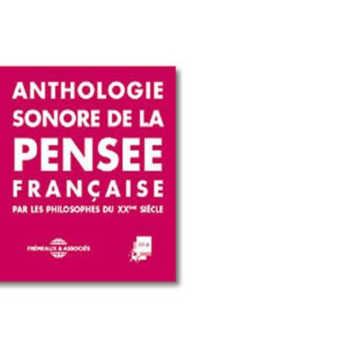 Anthologie Sonore French Philosophers / Var - Anthologie Sonore-French Philosophers CD アルバム 【輸入盤】