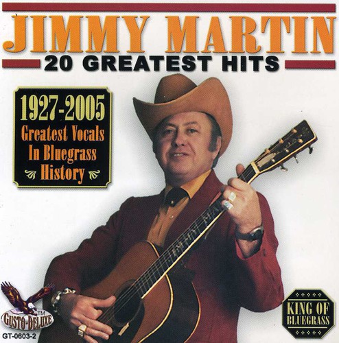 【取寄】Jimmy Martin - 20 Greatest Hits CD アルバム 【輸入盤】