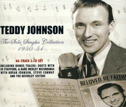 【取寄】Teddy Johnson - Solo Singles Collection 1950-54 CD アルバム 【輸入盤】