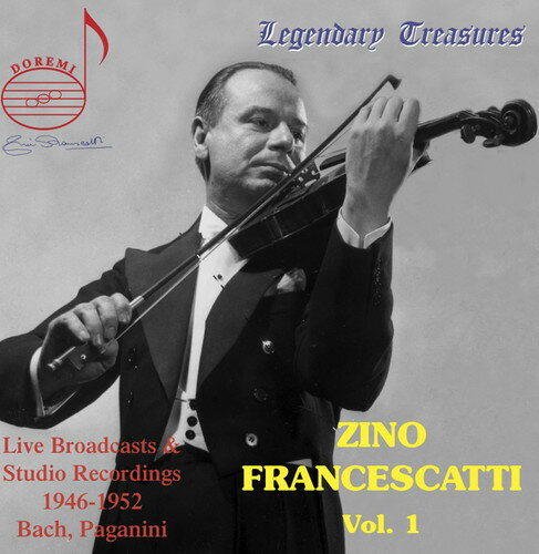Francescatti / Wallenstein / Los Angeles Phil Orch - Legendary Treasures: Zino Francescatti 1 CD アルバム 【輸入盤】
