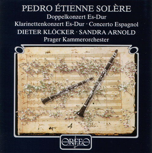 Solere / Dieter Kloecker / Prague Cham Orch - Clarinet Cti / Cto Espagnol CD アルバム 