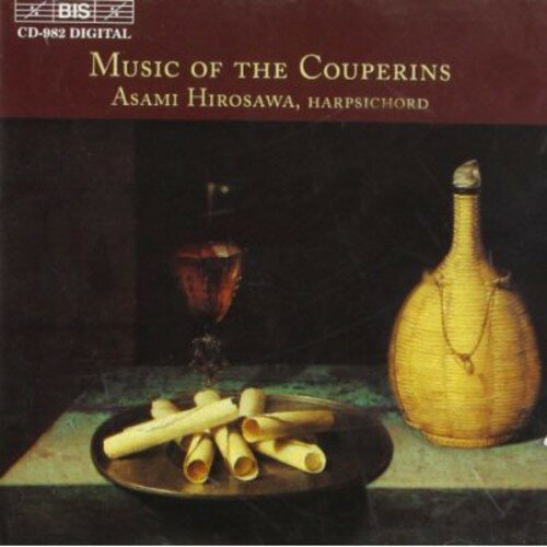Asami Hirosawa - Music of the Couperins: 150 Years of Harpsichord CD アルバム 【輸入盤】