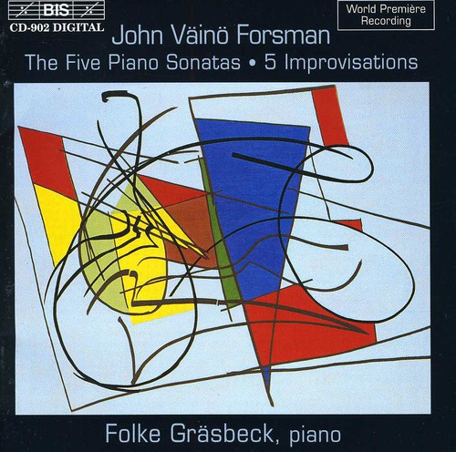 Forsman / Grasbeck - Five Piano Sonatas CD アルバム 【輸入盤】