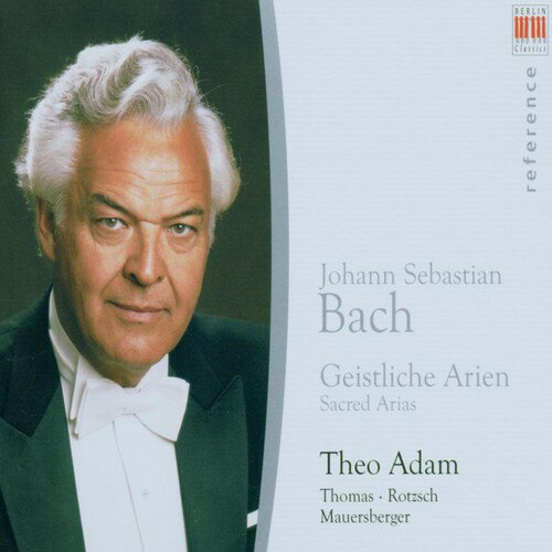 Bach / Adam / Grummer / Auger / Giebel / Schreier - Sings Sacred Arias of J.S. Bach CD Ao yAՁz