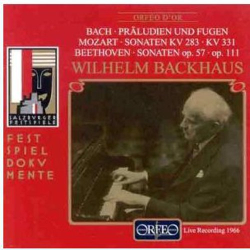 Bach / Mozart / Beethoven / Backhaus - Preludes ＆ Fugues / Sonatas CD アルバム 