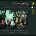 Danzi / Klocker / Hartmann / Suk Chamber Orch - Concertos for Clarinet Bassoon ＆ Orchestra CD アルバム 