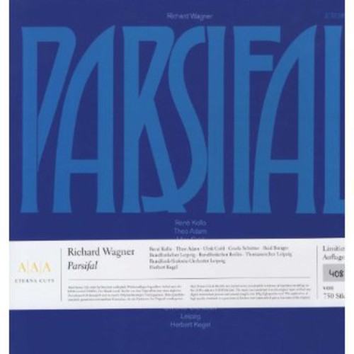 Wagner / Leipzig Radio Choir / Kegel - Parsifal LP レコード 【輸入盤】