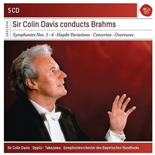 Brahms / Bavarian Radio Symphony Orch / Davis - 4 Symphonies  Haydn Variations  Piano Concertos CD Ao yAՁz