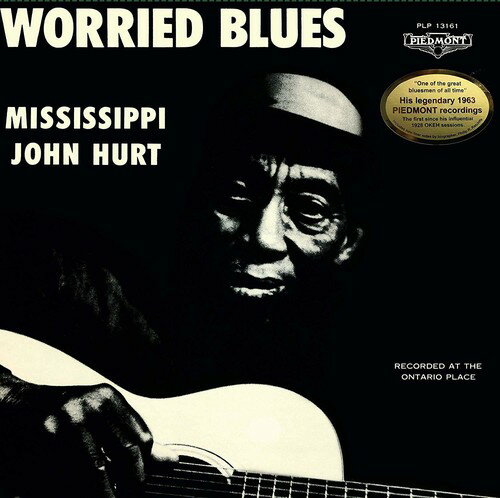 John Mississippi Hurt - Worried Blues LP レコード 【輸入盤】