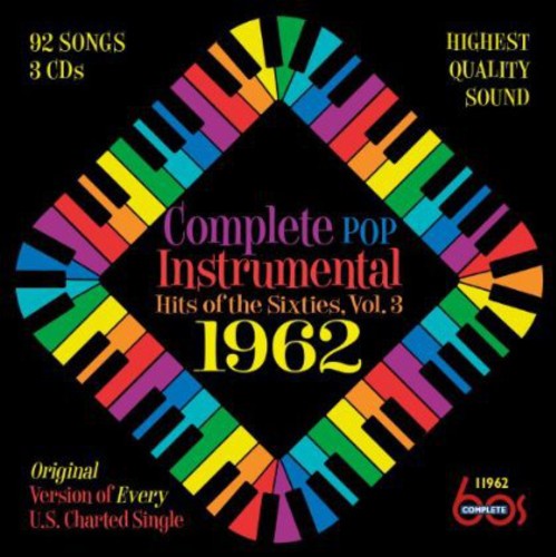 Complete Pop Instrumental Hits of Sixties 3 / Var - Complete Pop Instrumental Hits Of The Sixties, Vol. 3: 1962 CD アルバム 【輸入盤】