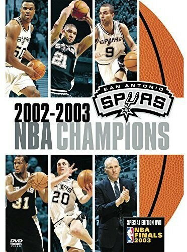 【取寄】NBA Champions 2003: San Antonio Spurs DVD 【輸入盤】