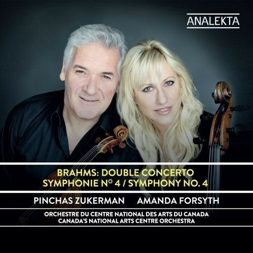 Pinchas Zukerman ＆ Amanda Forsyth - Brahms: Double concerto - Symphony No. 4 CD アルバム 【輸入盤】