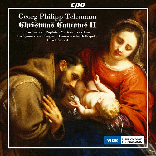 Telemann / Feuersinger / Siegen - Christmas Cantatas 2 CD Х ͢ס