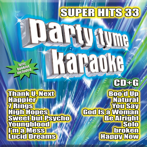 Party Time Karaoke - Super Hits 33 CD アルバム 【輸入盤】