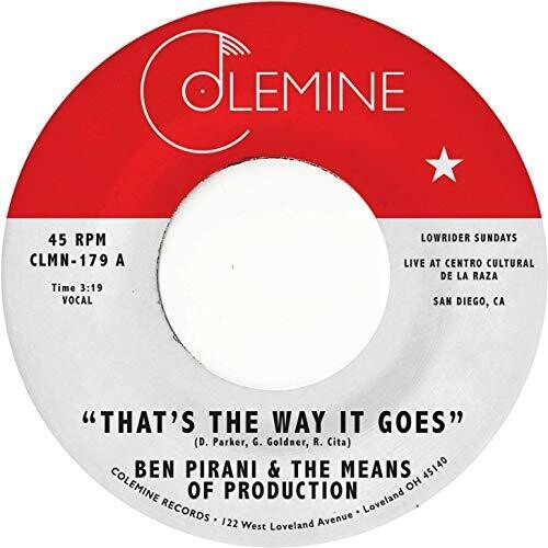 Ben Pirani - That's The Way It Goes レコード (7inchシングル)