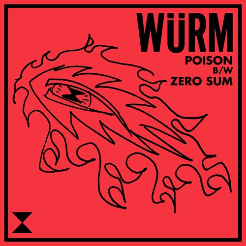Wurm - Poison / Zero Sum レコード (7inchシングル)