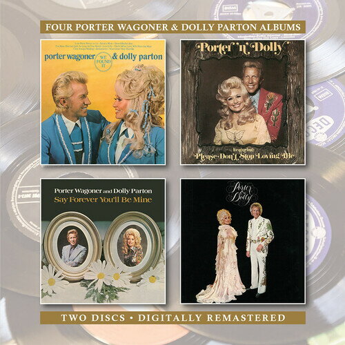 Porter Wagoner / Dolly Parton - <strong>We</strong> Found It / Porter N Dolly / Say Forever You'Ll Be M<strong>in</strong>e / Porter ＆ Dolly CD アルバム 【輸入盤】