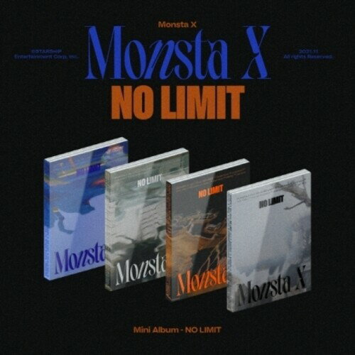 Monsta X - No Limit (incl. 96pg Photobook, Photocard, Sticker + Folded Poster) CD アルバム 【輸入盤】