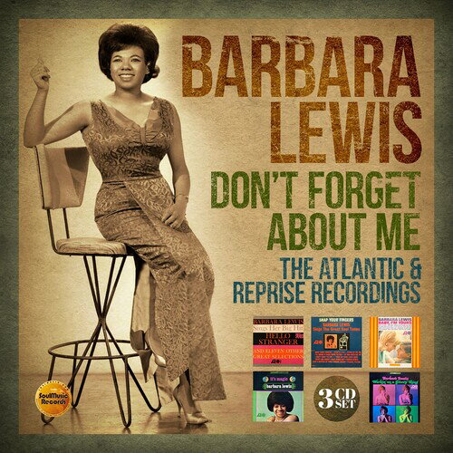 【取寄】Barbara Lewis - Don't Forget About Me: Atlantic ＆ Reprise Recordings CD アルバム 【輸入盤】
