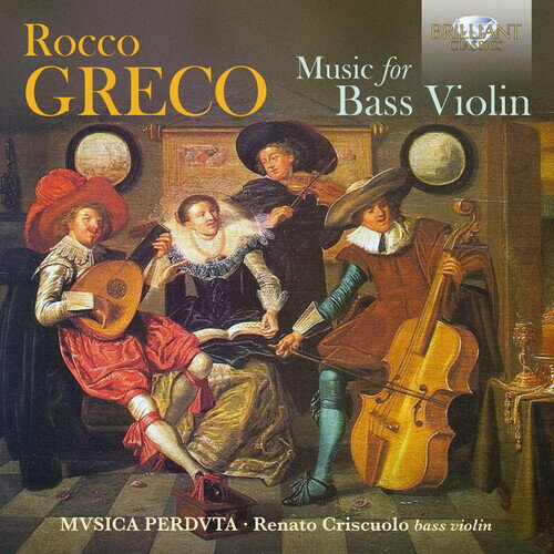 Greco / Musica Perduta / Criscuolo - Music for Bass Violin CD アルバム 【輸入盤】