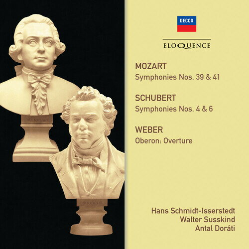 【取寄】Mozart / Schubert / Schmidt-Isserstedt / Susskind - Mozart Schubert: Symphonies CD アルバム 【輸入盤】
