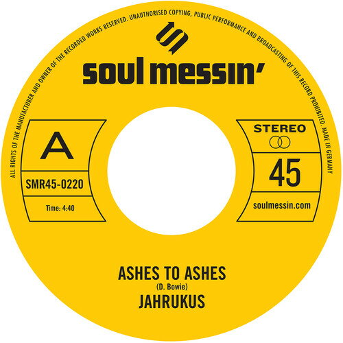 ◆タイトル: Ashes to Ashes / Island Girl◆アーティスト: Jahrukus◆現地発売日: 2021/07/16◆レーベル: Soul Messin' RecordsJahrukus - Ashes to Ashes / Island Girl レコード (7inchシングル)※商品画像はイメージです。デザインの変更等により、実物とは差異がある場合があります。 ※注文後30分間は注文履歴からキャンセルが可能です。当店で注文を確認した後は原則キャンセル不可となります。予めご了承ください。[楽曲リスト]1.1 Ashes to Ashes 1.2 Island Girl Feat. Bunny RugsJAHRUKUS (Jah-ruckus) are a soulful roots-reggae collective, paying homage to the early Tuff Gong era whilst forging their own musical identity. Active on the Melbourne club scene circa 2005-08, the five-piece ensemble won local and international acclaim via their exciting live shows. Featuring Jake Mason on keys (Cookin' on 3 Burners), Jason Heerah on drums (Elecrric Empire) and Tona Kopa (INXS/Cold Chisel), their sole recorded output, their self-titled album released in 2008, sold out a limited run direct to fans at shows. For the first time, two incredible recordings from the original CD get a much over-due remaster and vinyl release courtesy of Soul Messin' Records, Australia's home of soul and jazz.