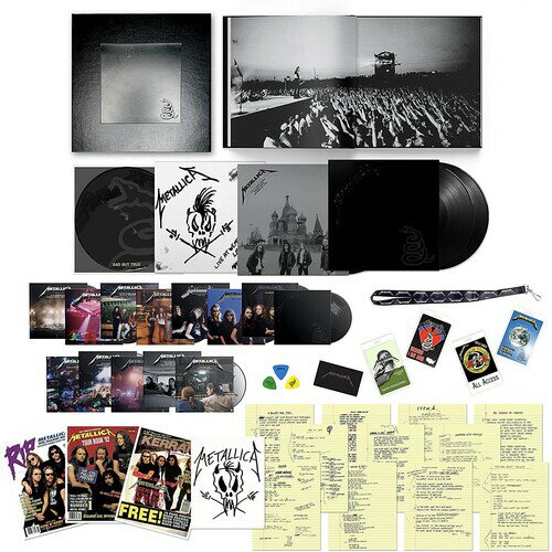 ᥿ꥫ Metallica - METALLICA (Remastered Deluxe Box Set)(5LP)(14CD)(6DVD) LP 쥳 ͢ס