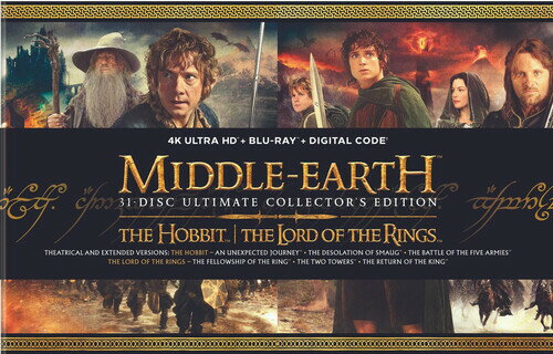【取寄】Middle-Earth: 31-Disc Ultimate Collector's Edition 4K UHD ブルーレイ 【輸入盤】