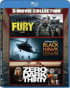 Fury / Black Hawk Down / Zero Dark Thirty ブルーレイ 【輸入盤】