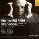 Respighi / Gatto - Complete Piano Music 1 CD アルバム 【輸入盤】