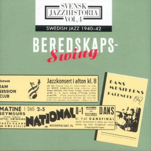 Swedish Jazz 1940-1942 Volume 4 / Various - Swedish Jazz 1940-1942 Volume 4 CD アルバム 【輸入盤】