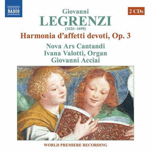 Legrenzi / Nova Ars Cantandi / Acciai - Harmonia D'affetti Devoti CD アルバム 【輸入盤】