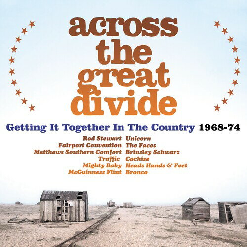 【取寄】Across the Great Divide: Getting It / Various - Across The Great Divide: Getting It Together In The Country 1968-1974 CD アルバム 【輸入盤】