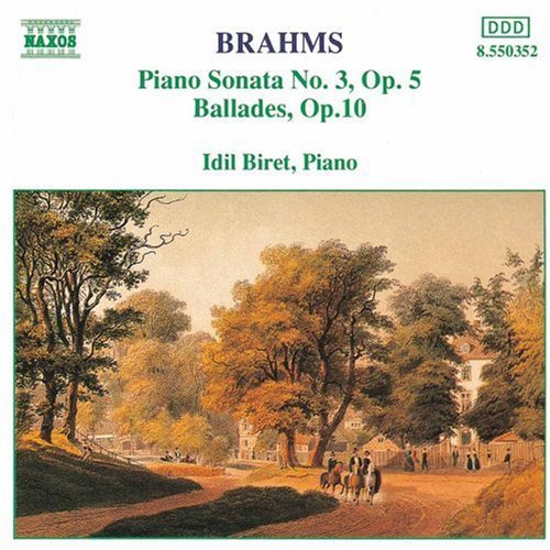 Brahms / Biret - Piano Sonata 3 / Ballades Op 10 CD アルバム 【輸入盤】