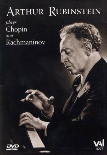 Arthur Rubinstein Plays Chopin and Rachmaninoff DVD 【輸入盤】