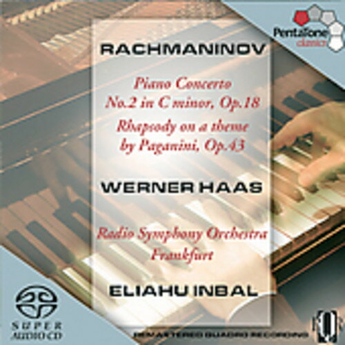 Rachmaninoff / Haas / Inbal / Rso Frankfurt - Piano Concerto / Rhapsody on Theme By Paganini SACD ͢ס