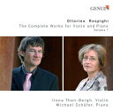 Respighi / Then-Bergh / Schafer - Complete Works for Violin ＆ Piano 1 CD アルバム 【輸入盤】