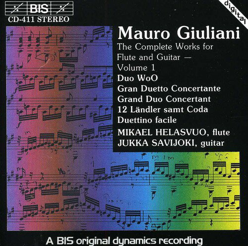 Giuliani / Helasvuo / Savijoki - Complete Works for Flute  Guitar 1 CD Х ͢ס